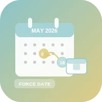 Force Transfer Date icon